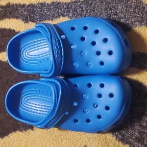 Brand New Crocs, Blue, Size W-7